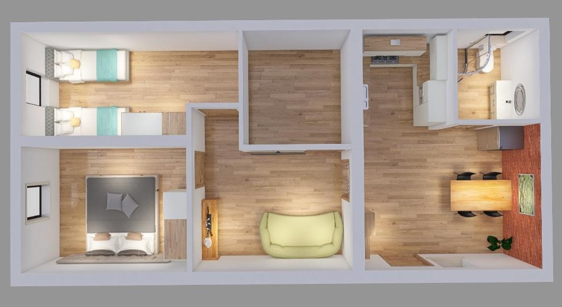 לדניצה Apartmanovy Dum Na Kolonade מראה חיצוני תמונה